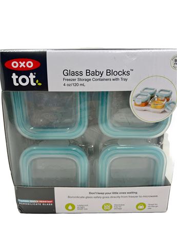 Oxo Tot Glass Baby Blocks