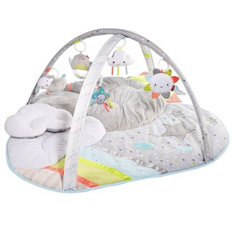 SkipHop Grey Silver Lining Cloud Activity Gym
