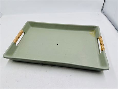 Ceramic Serving Tray with Handles