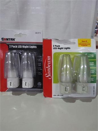 Sontax and Sunbeam 2 Pack LED Night Lights
