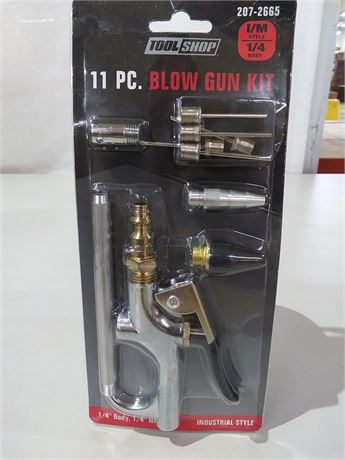Tool Shop 11 Piece Blow Gun Kit