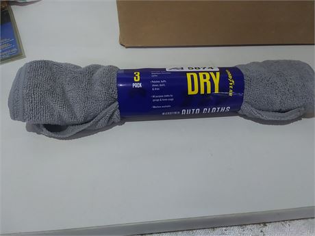 Good Year Dry Microfiber Auto Clothes-3 Pack