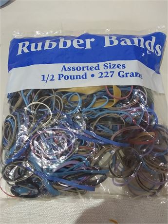 Bulk Buys Rubber Bands-Assorted Sizes