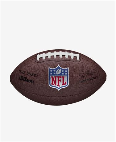 Wilson Sports WTF1825 NFL Pro Replica Football, "Duke" Premium Composite Leather