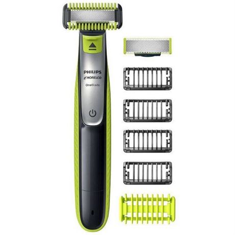 Philips Norelco OneBlade Hybrid Rechargeable Men's Electric Face & Body Trimmer