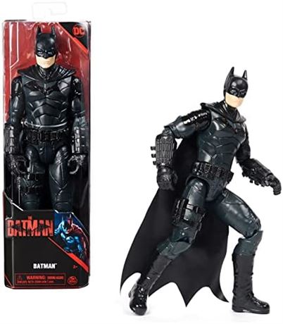 DC Comics, Batman 12-inch Action Figure, The Batman Movie Collectible Kids Toys