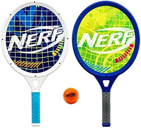 NERF Foam 2 Player Kids Tennis Set