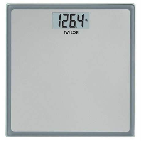 Taylor Glass Digital Scale - 400 lb Capacity, Easy to Read Large Display