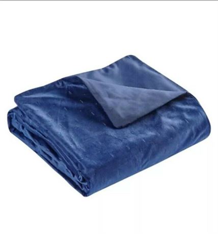 Tranquility Antimicrobial Washable Cover For Weighted Blankets, Embossed Plush