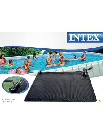 Intex Above Ground 8,000 Gallon Swimming Pool Water Heater Solar Mat - Set of 3