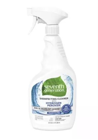 Seventh Generation Disinfecting Cleaner with Hydrogen Peroxide – Fragrance Free