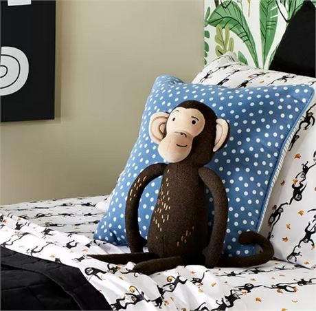 Monkey Throw Pillow - Pillowfort