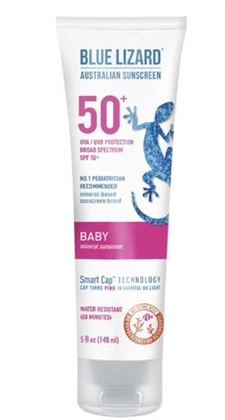 Baby Mineral Sunscreen SPF 50+ | 5 oz Tube