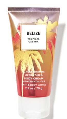Bath and Body Works Belize Tropical Cabana Ultra Shea Body Cream, 8oz