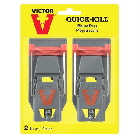 2pk Quick Kill Mouse Trap - Victor
