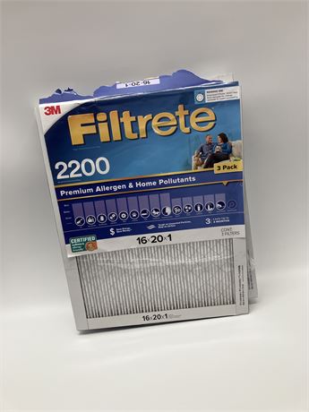 Filtrete 2200 16x20x1