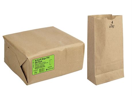Kraft Brown Paper Bags (500ct.)