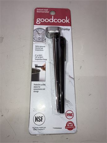 Instant ready thermometer