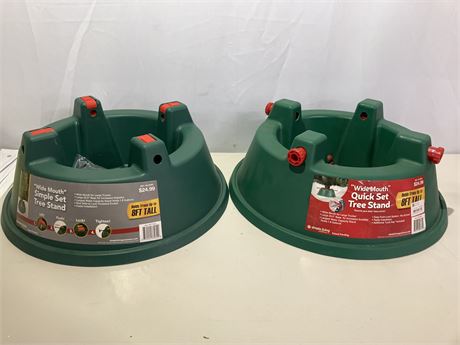Two Christmas Tree Stands