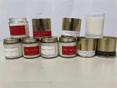 Lot of 10 Candles