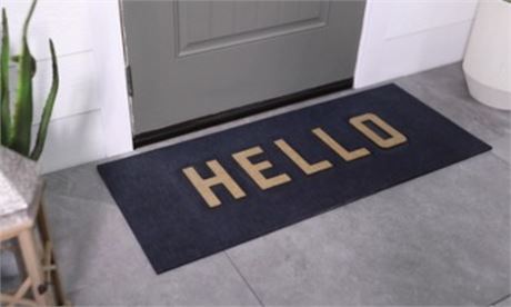 Oversized Doormat HELLO 👋