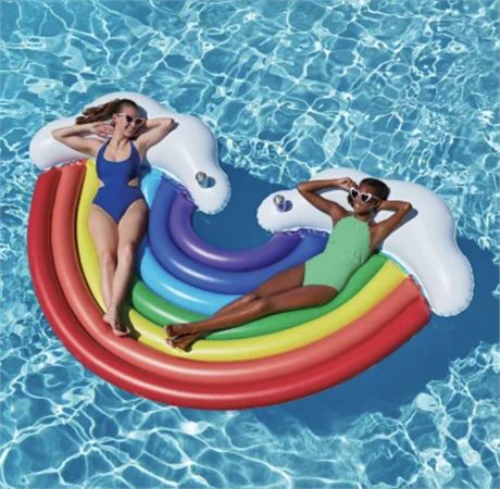 Two-Person Rainbow Float🌈