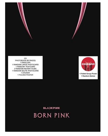 BLACKPINK - BORN PINK (Pink Version A) (Target Exclusive, CD)