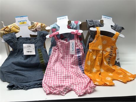 Six Carters Baby Outfits