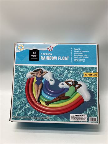 2 person Rainbow Float