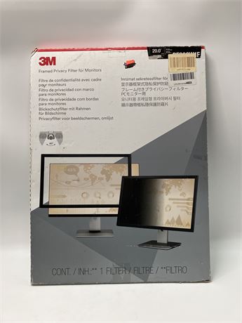 3M Framed Privacy Filter for Monitors