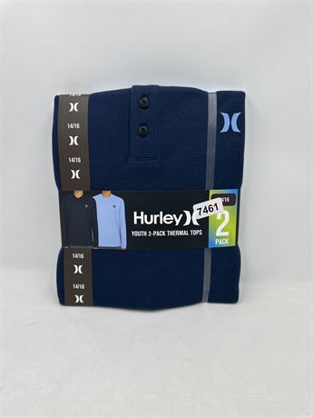 Hurley 14/16 2-Pk Tops
