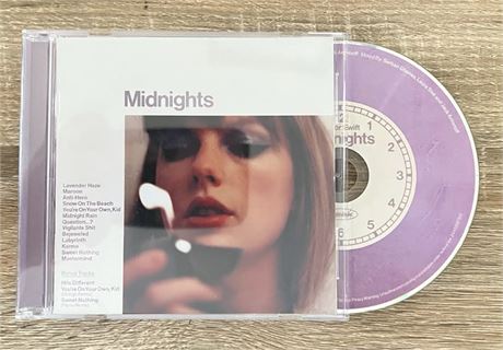 Taylor Swift Midnights CD