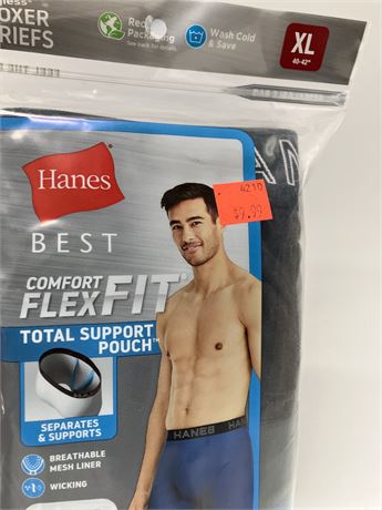 XL Hanes Comfort FlexFit Boxer Briefs