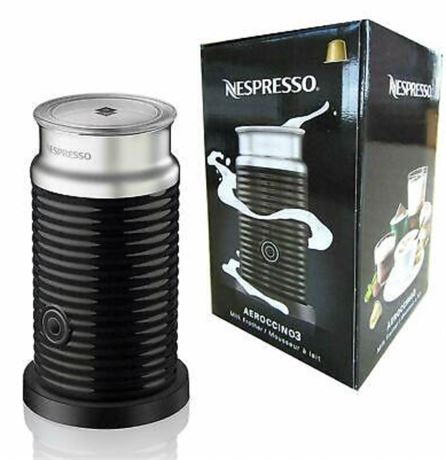 Nespresso - Aeroccino 3 Milk Frother - Black