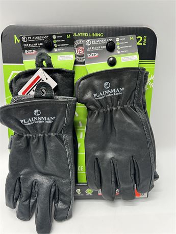 Set of 2 Leather Gloves