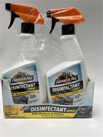 Armor All Disinfectant Spray 2 Pk