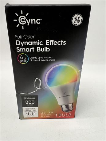 Cync Full Color Dynamic Smart Bulb 💡