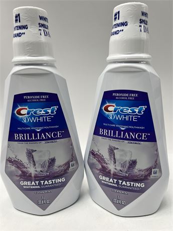 Crest 3D White Bottles 33.8oz Each