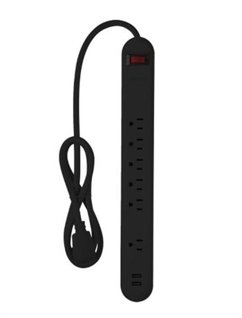 Globe Surge Protector With USB Charging