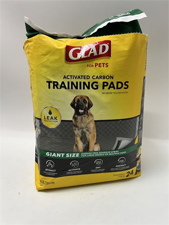 Glad Activated Carbon Training Pads
