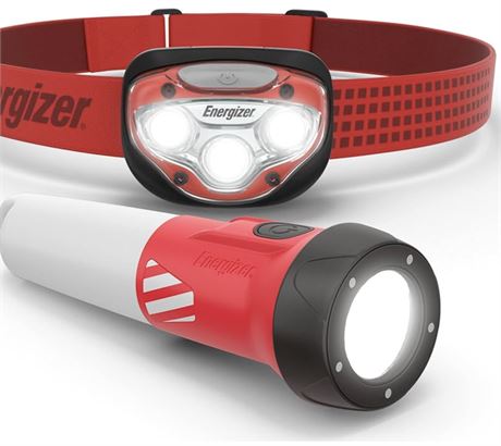 Energizer Flashlight and Headlight Set