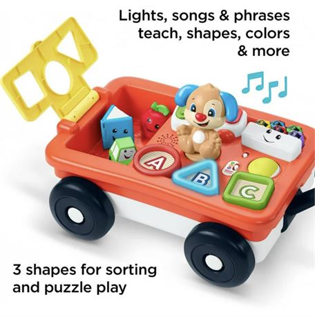 Fisher Price Laugh and Learn Pull and Play Learning Wagon