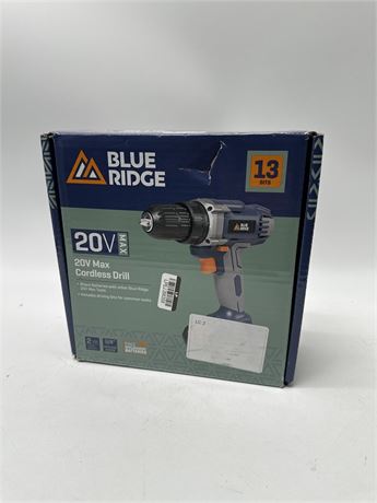Blue Ridge 20C Max Cordless Drill