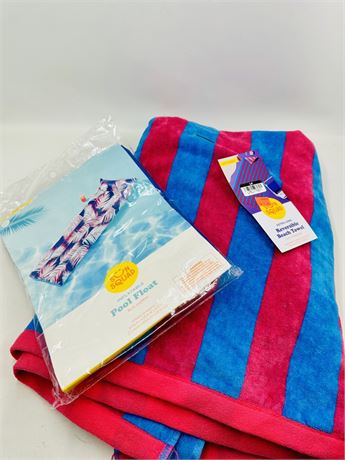 Outdoor Bundle Towel and Float