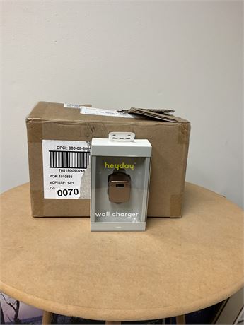 Heyday wall charger boxes