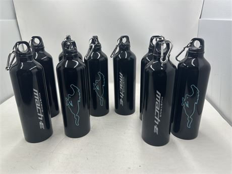 Case of 9 Mustang Mach E Water Bottles