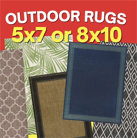 Outdoor Rug (You Pick Design)