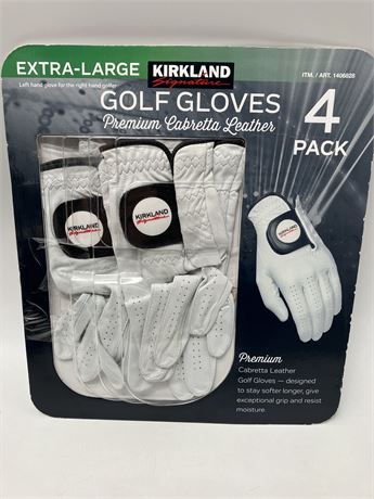 Golf Gloves Extra Large two sets