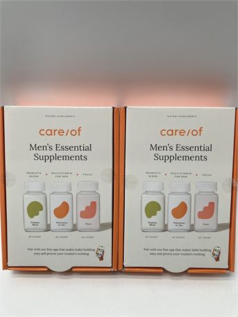 Men’s Essential Vitamins two Boxes