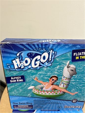 H2O GO Alpaca Swim Ring